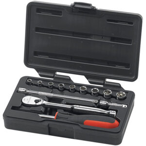 GearWrench 13-Piece, 6-Point Standard Mechanics Tool Set, SAE, 1/4" Drive