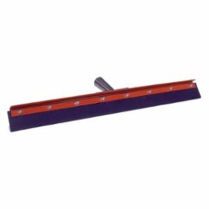 Weiler Floor Squeegee, Straight, 24 in, Black Rubber, Frame Only