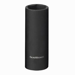 GearWrench 6-Point Deep Impact Socket, 1/2", SAE, 3/8" Drive