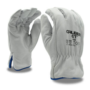 CALIBER-GT GRAIN GOATSKIN DRIVER, HPPE/STEEL FABRIC LINED, KEYSTONE THUMB, ANSI CUT LEVEL A5