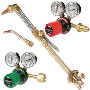 G250 Series Cutting and Welding Outfit, 3/8 in to 5 in Cutting Cap, Standard