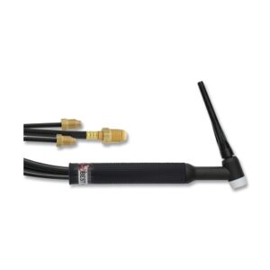 18 TIG Torch Package, Water Cooled, 350 A, Rigid Head, 12.5 ft Cable, Vinyl