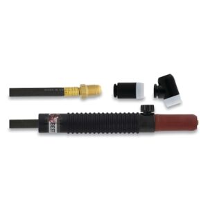 200M TIG Modular Torch Package, Air Cooled, 200 A, Flex Head with Valve, 1-Pc 25 ft Cable, Rubber