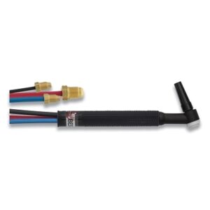 20F TIG Torch Package, Water Cooled, 250 A, Flex Head, 12.5 ft Cable, Braided Rubber