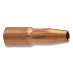 MIG Gun Nozzle, 3/8 in Bore, Flush, Tweco Style 23, Self-Insulated