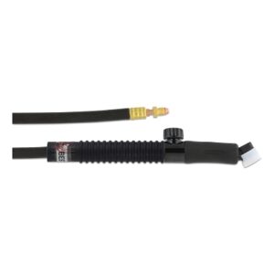 24FVMT TIG Torch Package, Air Cooled, 80 A, Flex Head with Valve, 1-Pc 25 ft Cable, Rubber