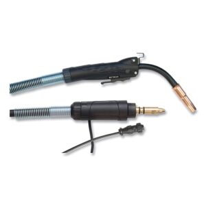 MIG Gun For Tweco Consumables, 250 A, 15 ft, Miller Connector, 0.035 in to 0.045 in Wire