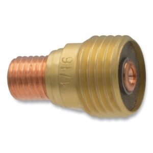 Gas Lens Collet Body, 0.020 in, Used on 9, 9FMT, 20, 24, 24FMT, 25 Torches, Small