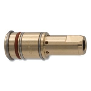 Gas Diffuser, Brass, 400 A-600 A, For Bernard Style MIG Guns, and 1500 Series Contact Tips