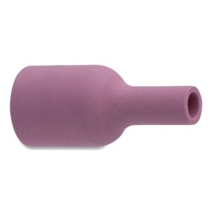 Alumina Nozzle TIG Cup, 3/8 in, Sz 6, Large Gas Lens Long, 2-3/4 in