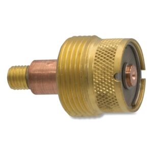 Gas Lens Collet Body, 1/8 in, Used on 9, 9FMT, 20, 22, 25 Torches, Stubby