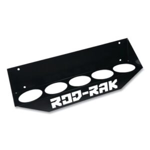 Rod-RAK Canister Storage Rack, 14 in, Steel, Black