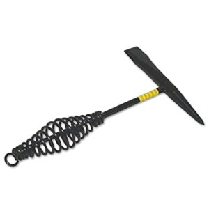 Chipping Hammer, 11 in L, Cone and Chisel, Spring Handle