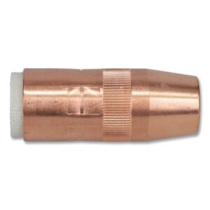 Centerfire Style MIG Gun Nozzle, 5/8 in Bore, 1/4 in Recess, Copper