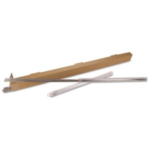 R45 Carbon Steel Solid Welding Rod, 1/16 in dia x 36 in L, 1 lb Tube