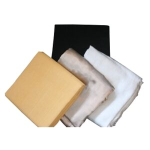 Welding Blankets, 3 ft X 3 ft, Silica, Yellow, 18 oz