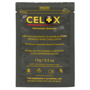 Celox Blood Clotting Agent Granules Pack, 15 g, 200/Case