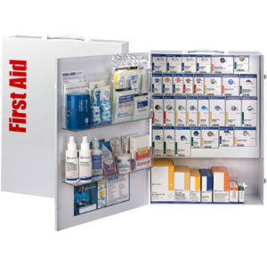 150-Person ANSI B+ XL SmartCompliance General Business First Aid Cabinet w/o Medications