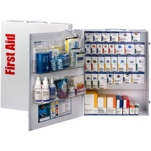 150-Person ANSI B+ XL SmartCompliance Food Service First Aid Cabinet w/o Medications