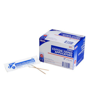 Cotton-Tipped Applicators, 3", 200 Pkg/10 Case