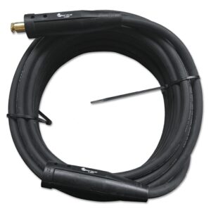 Welding Cable Assembly, 2/0 AWG, 100 ft, Tweco , with Cable Connector, Single Ball-Point Connection