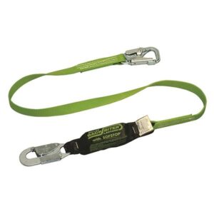 Honeywell Miller BackBiter Tie-Back Shock-Absorbing Lanyard, Green, 1/Each