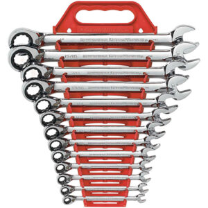 GearWrench 13-Piece, 12-Point Reversible Ratcheting Combination Wrench Set, SAE, 1/Each