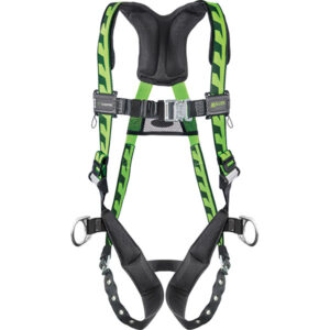 Honeywell Miller AirCore Harness, Side D-Rings & Tongue Buckle Leg Buckles, Green, 1/Each