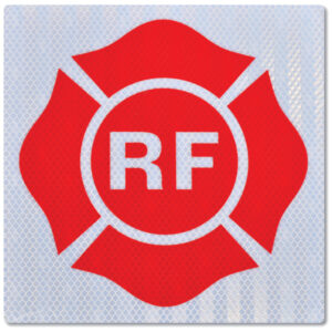 NMC Florida Truss Sign, "RF", Aluminum, 1/Each