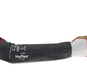 Ansell 18"Wide Gray HyFlex 11-281 Sleeve With INTERCEPT Cut Resistant Technology