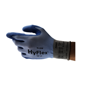 Ansell Size 10 HyFlex 18 Gauge Nylon, Spandex And DSM Dyneema Diamond Cut Resistant Gloves With Polyurethane Coated Palm