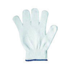 Ansell Size 9 White KleenKnit Light Weight Stretch Nylon Low Lint Inspection Gloves With Standard Cuff