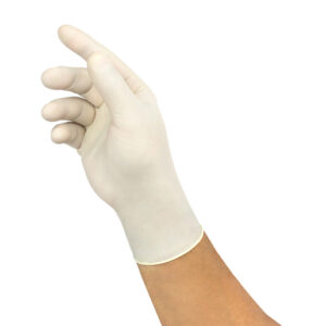 ANSELL NATURAL MICROFLEX DIAMOND GRIP PLUS 5.1 MIL NATURAL RUBBER LATEX DISPOSABLE GLOVES