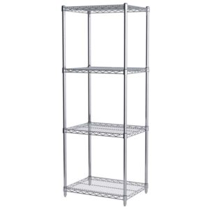 Akro-Mils Wire Shelf Starter Unit, 63" Shelf Post, 18" x 24" Wire Shelf, 1/Each