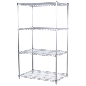 Akro-Mils Wire Shelf Starter Unit, 63" Shelf Post, 24" x 36" Wire Shelf, 1/Each