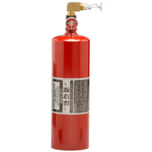 Buckeye Mini-Guard 5 lb ABC Fire Extinguisher, Horizontal Mount, 17 1/4"L x 4 1/4"D, 1/Each