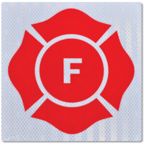 NMC Florida Truss Sign, "F", Vinyl, 1/Each