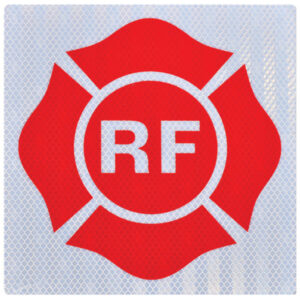 NMC Florida Truss Sign, "RF", Vinyl, 1/Each
