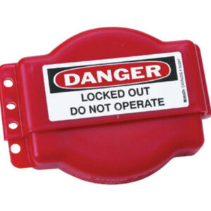 Brady Red Polypropylene Lockout "DANGER LOCKED OUT DO NOT OPERATE"