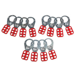 Brady Red Steel Lockout Hasp (12 ea)