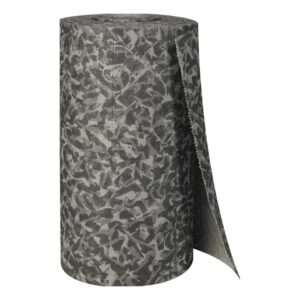 Brady 30" X 150' BattleMat Gray Polypropylene Heavy Weight Sorbent Roll