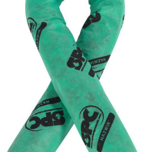 Brady 3" X 4'" HazWik Green Polypropylene Sorbent Sock