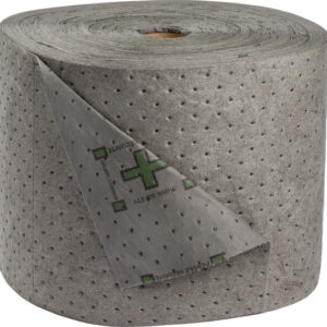 Brady 15" X 150' High Traffic Gray Polypropylene Heavy Weight Sorbent Roll