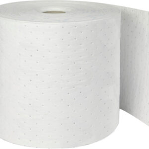 Brady 15" X 150' Oil Plus White Polypropylene Heavy Weight Sorbent Roll