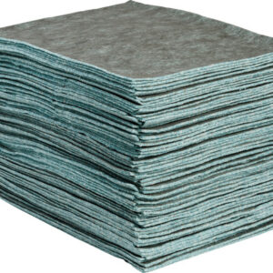 Brady 15" X 19" Re-Form Gray Cellulose Light Weight Sorbent Pad
