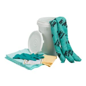 Brady 6.5 gal Bucket HazWik White Polypropylene Spill Kit