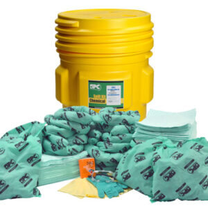 Brady 65 gal Drum HazWik Yellow Polypropylene Spill Kit