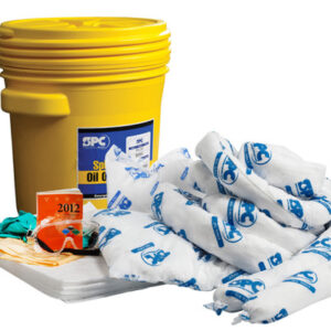 Brady 20 gal Drum SPC Yellow Polypropylene Spill Kit