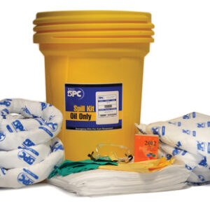 Brady 30 gal Drum SPC Yellow Polypropylene Spill Kit