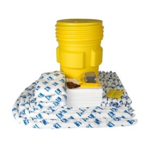 Brady 95 gal Drum SPC Yellow Polypropylene Spill Kit